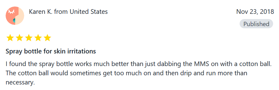 Original testimonial screenshot